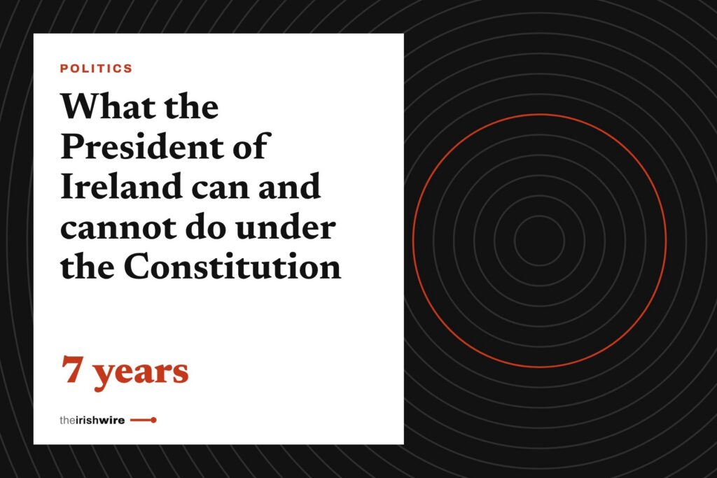 What the President of Ireland can and cannot do under the Constitution
