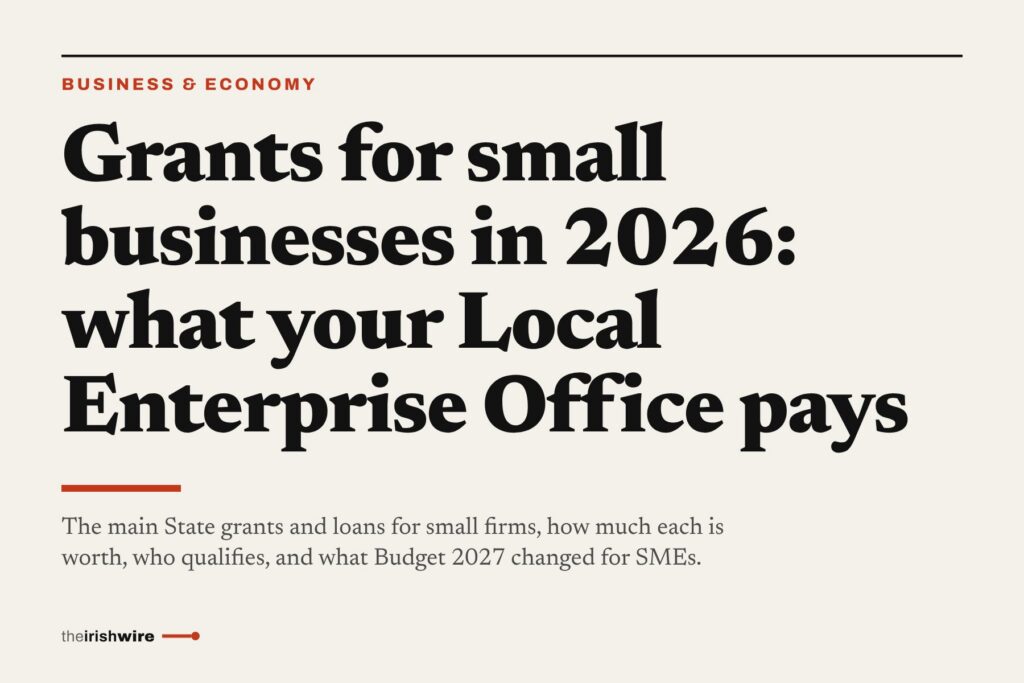 Grants for small businesses in 2026: what your Local Enterprise Office pays